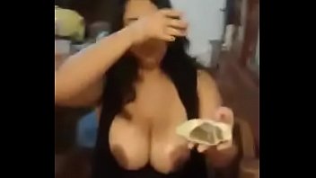 Indian Very Sexy BiG Boobs Girl Eating Full Of Cum Cake Piece With Mind Blowing Smile